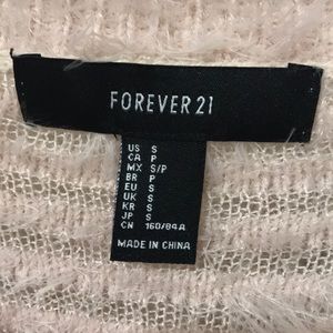 Forever 21 Dusty Rose Asymmetrical Sweater